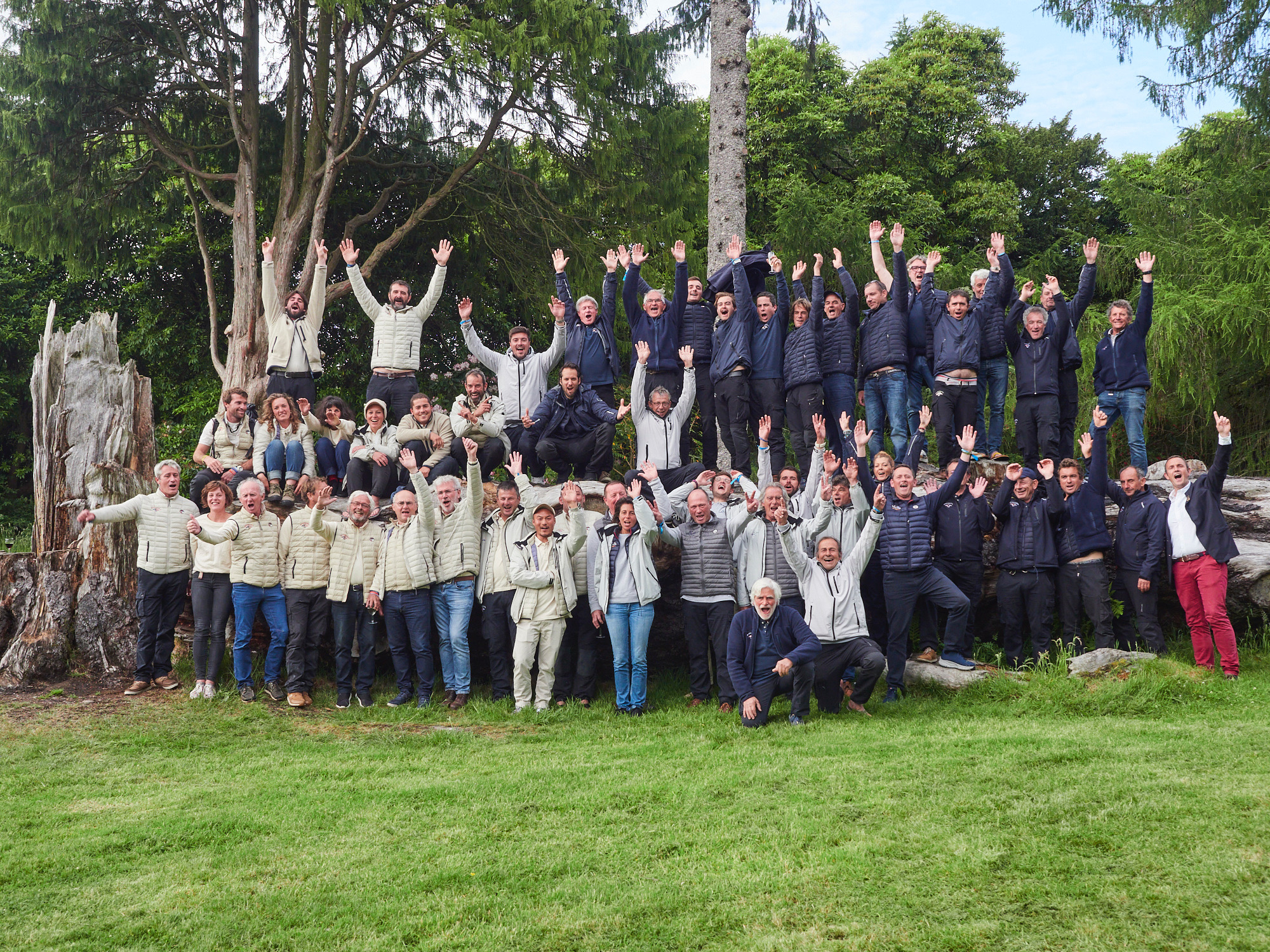 Photo de groupe Fife Regatta